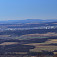 Pohľad do južnej časti Košickej kotliny, na obzore maďarské kopce