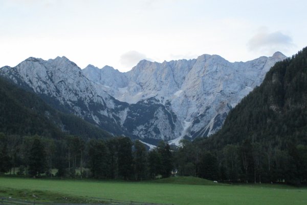 Kamnické Alpy od svätého Andreja