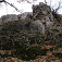 Kremencová skala na hrebeni Kostrína