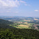 Výhľad z vrchu Luž na mesto Varnsdorf