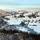 Výhľad z vyhliadkovej plošiny na hrebeň Nízkych Tatier od Ďumbiera po Lajštroch