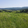 V sedle nad Briestenným - pohľad na severovýchodnú časť Strážovských vrchov a Malofatranský Kľak vpravo