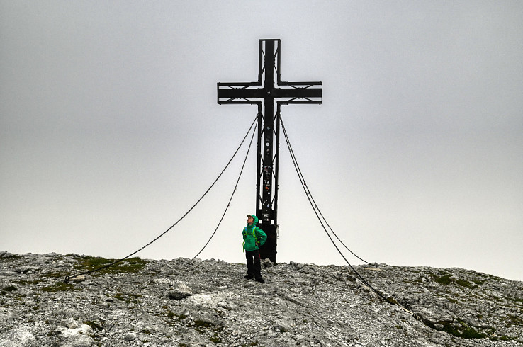 Hochschwab - vrcholový kríž