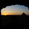 Koncojúlový východ slnka z opevneného kláštora na Bzovíku 