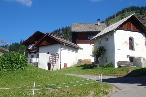 Tradičné domčeky v Obertilliachu