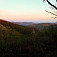 Podvečerné výhľady na Bukové hory od vrchu Homonna-tető