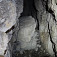 Pokračovanie jaskyne skalnou puklinou 