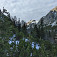 Výhľad na Streleckú vežu zo stúpania k Veverkovmu ľadopádu