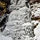 Vodopád Bystrô v zamrznutej podobe