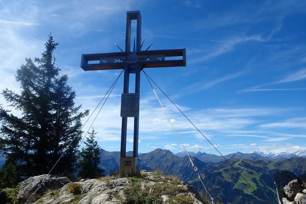 Vrcholový kríž na Stuhlwande