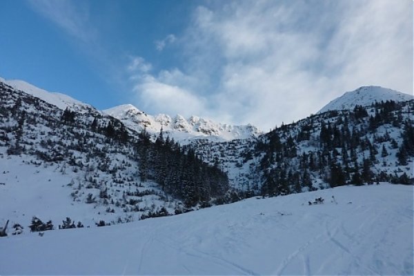Hrubá kopa a Tri kopy zo Žiarskej doliny