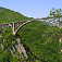 Obrovský most naprieč kaňonom rieky Tara z roku 1938