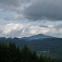 Výhľad na Lysú horu zo slovenskej strany
