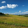 Malebná krajinka v okolí Lomu nad Rimavicou, vpravo vykúka Klenovský Vepor