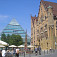 Centrum Ulmu bolo v Druhej svetovej vojne vybombardované. Dnes sa tu snúbi stará architektúra s novou.
