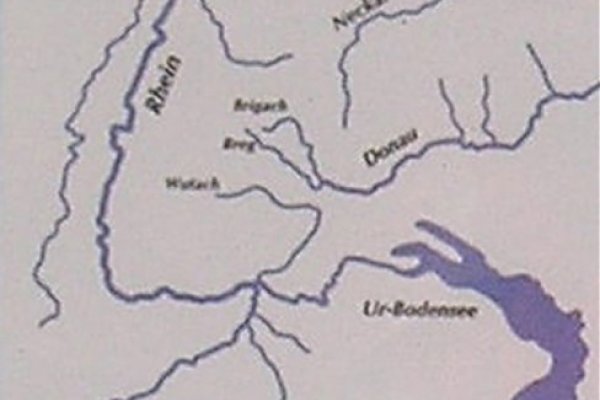 Pred 10 000 rokmi sa musel Dunaj uspokojiť už s dnešnými prameňmi. O najhornejší tok ho obral dravší Rýn.