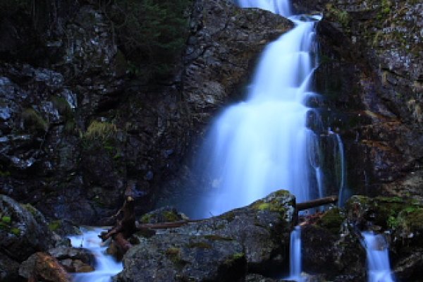 Kmeťov vodopád - najvyšší v Tatrách