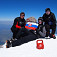 Vrcholové foto, Elbrus (Eľbrus) 5 642 m n. m.