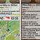 Geocaching funkcie: vľavo zobrazenie priamej navigácie k skrýši; vľavo detail skrýše