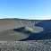 Na okraji krátera Hverfell