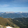 Pohľad z Hausecku na  Eisenerzer Alpen (Gr. Odstein, Hochthor)