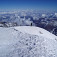 Na vrchole Toubkalu je veľa snehu.