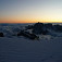 Svitanie niekde pri vrchole Mont Blanc du Tacul