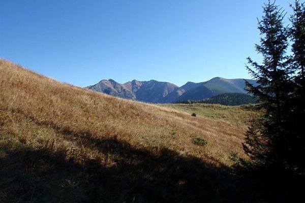 Západotatranské vrcholy Pachoľa, Baníkov, Príslop, Jalovecká kopa a Ráztoka