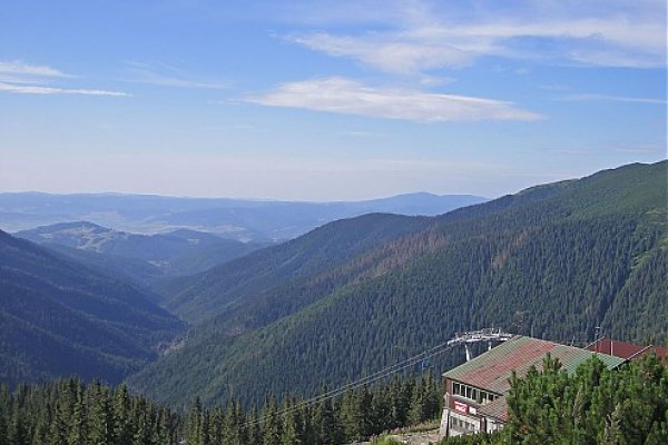 Bystrianska dolina od Kosodreviny