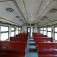 Interiér vlaku smerujúceho na Sjanky