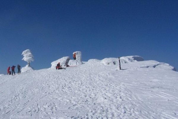 Zimný vrchol Ďumbiera (autor foto: Tomáš Trstenský)