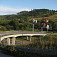 Most v Myte cez diaľnicu na Slovensko