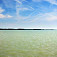 CHKO Dunajské luhy za hladinou jazera