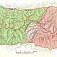 Geomorfologické delenie celých Tatier (sken: Atlas TATR, Sygnatura, 2006)