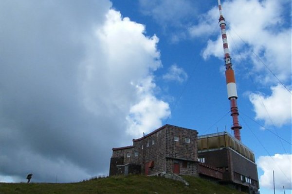 Najvyššie položený vysielač na Slovensku - Kráľova hoľa