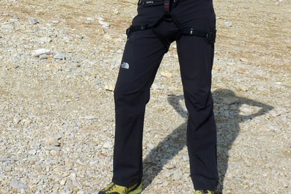 Nohavice sa osvedčili aj pri lezení ferrát vo vyšších nadmorských výškach v Dolomitoch