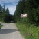Cesta priamo obchádza vrch Briava a Zákopčie, trasa vedie vľavo