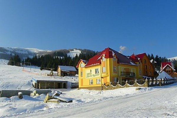 Lyžiarske stredisko Magura pri dedine Pylypec (hotel Šepit Karpat)