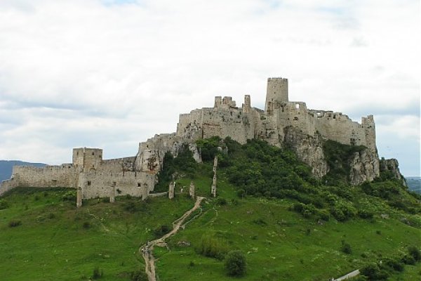 Spišský hrad od Dreveníku