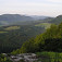pohľad na Baske a Hoľazne, v diaľke Inovec