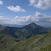 Pohľad z Varful Peleagy na Varful Retezat (2480 m)