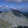 Pohľad z Varful Peleagy na Varful Papusa (2508 m)