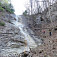 Vodopád Šikľavá skala v Kamennej doline nad Olcnavou