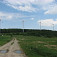 Pohľad na veterný park Cerová zo smeru Buková
