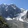Mont Collon a ľadovec