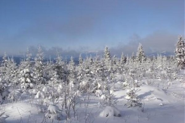 Zimná krajinka a výhľady