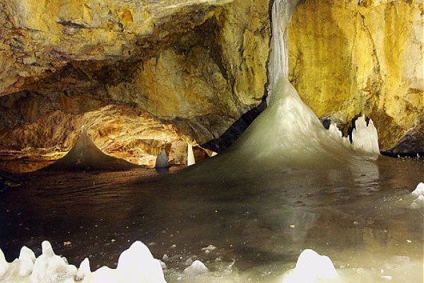 Dobšinská ľadová jaskyňa.