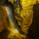 vodopád v jaskyni Grota Varone