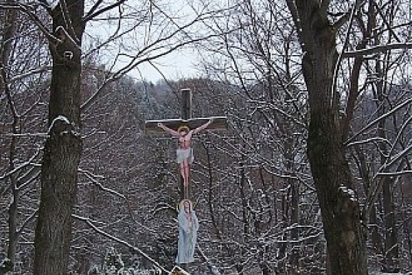 Kríž v osade Podšíp