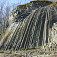 Čadičový Kamenný vodopád pod hradom Šomoška